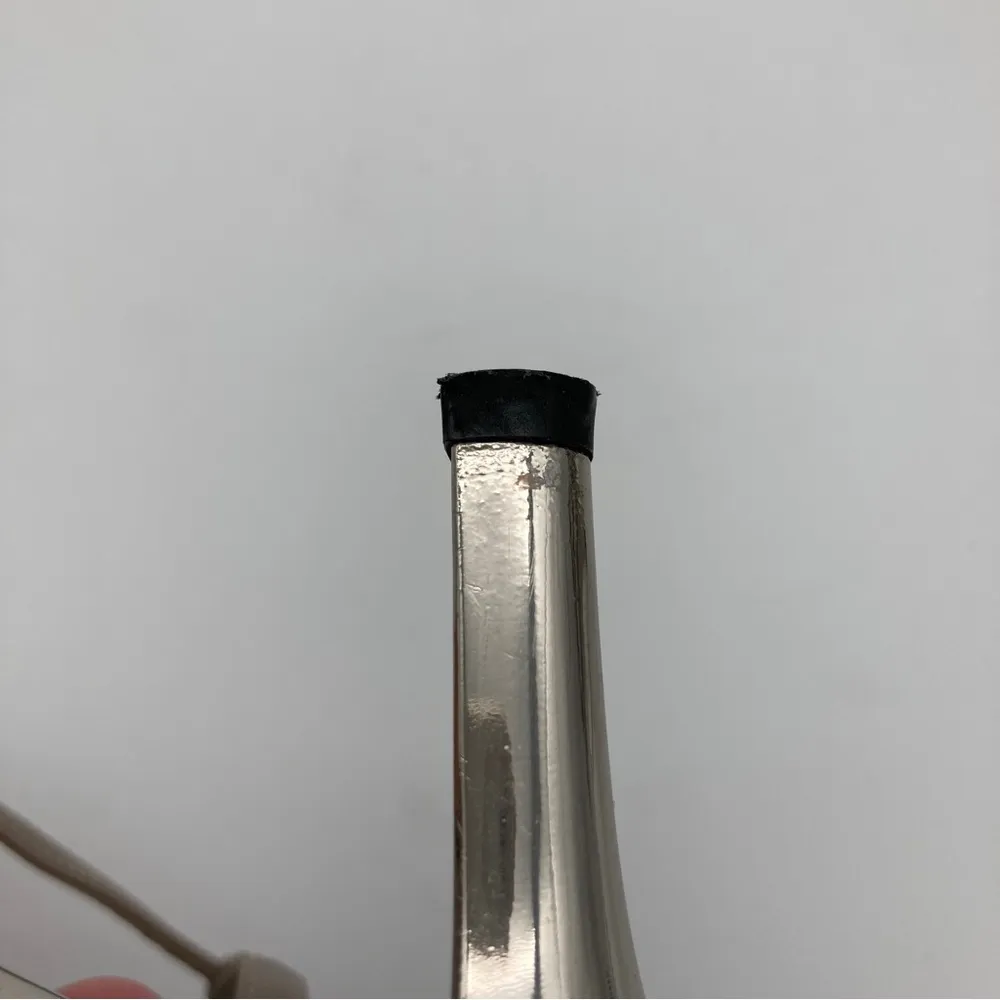 Vintage  Strappy Sandals with Mirrored Kitten Heels - Please read description - Image 11