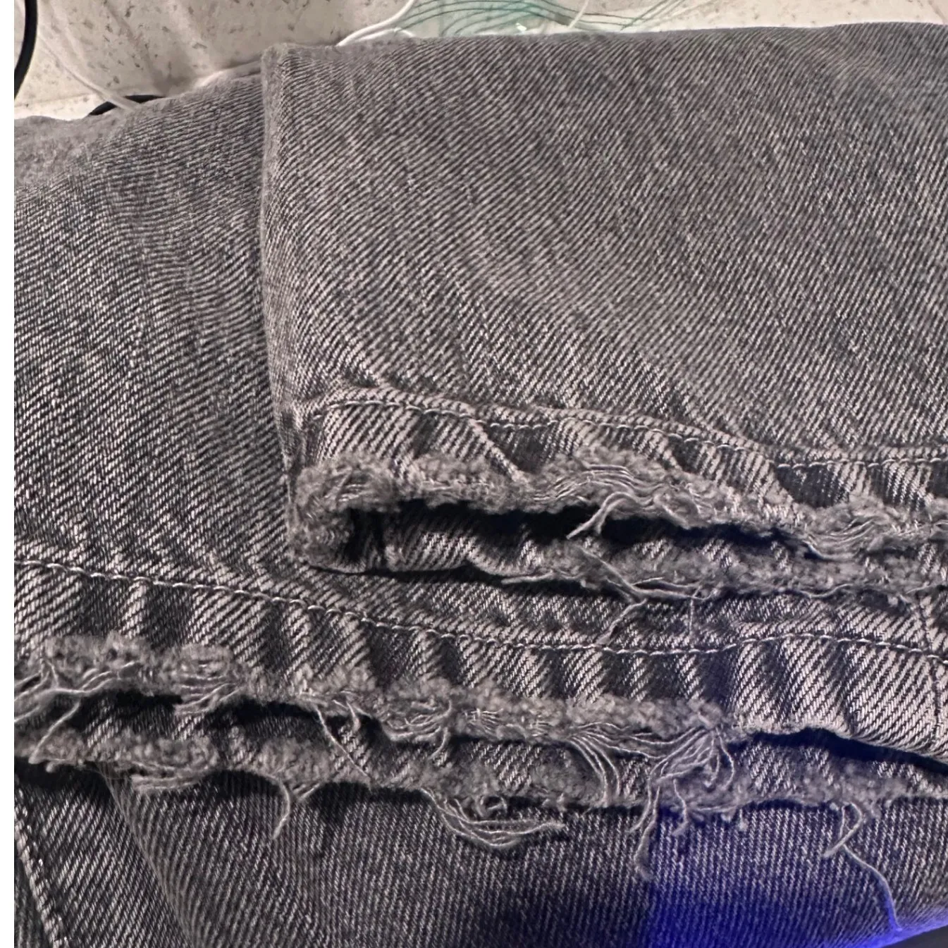 Favorite Daughter Otto High Rise Boyfriend Ankle Jeans Dover Washed Black 24 - Image 13