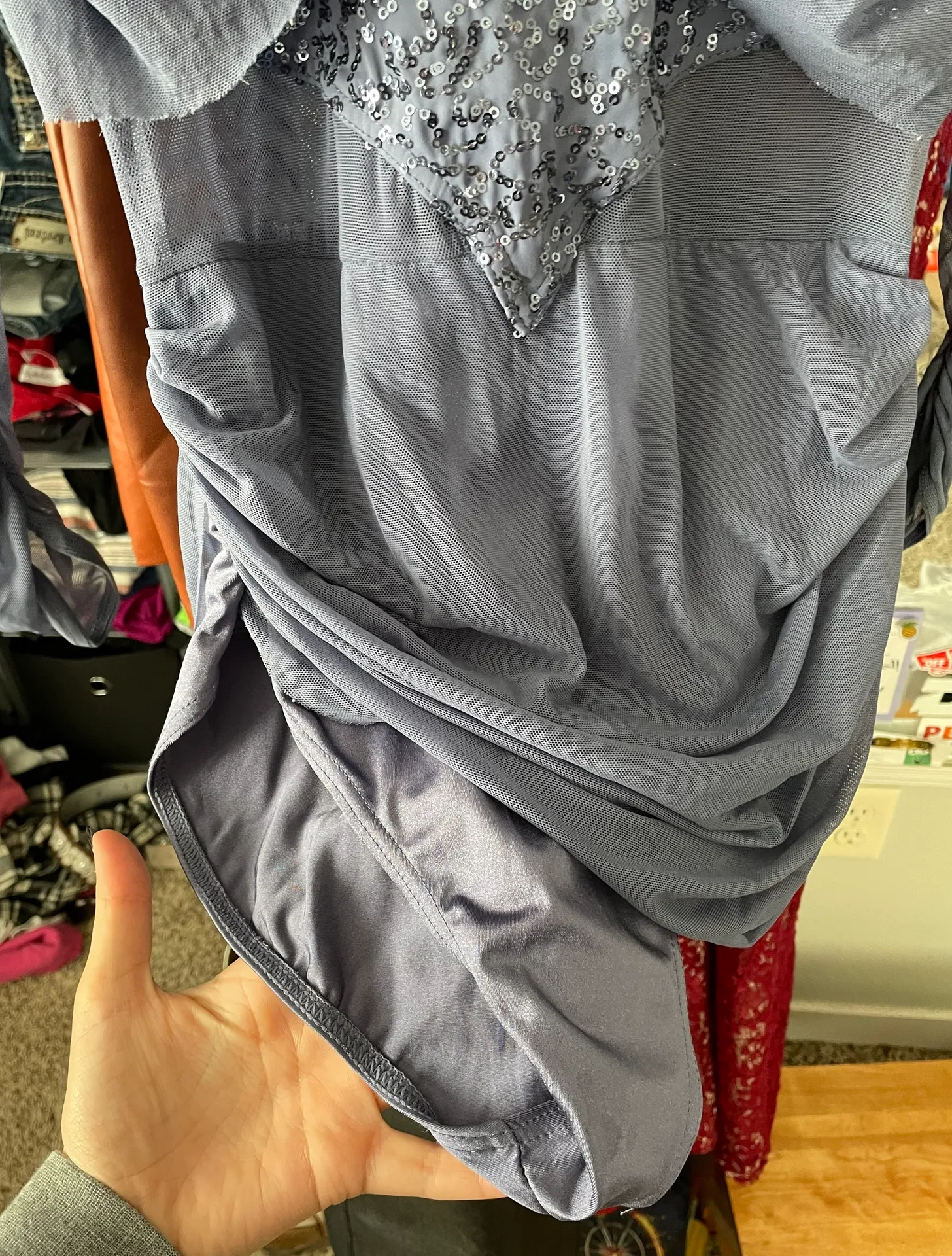 Dance costume Purple Size M - Image 3