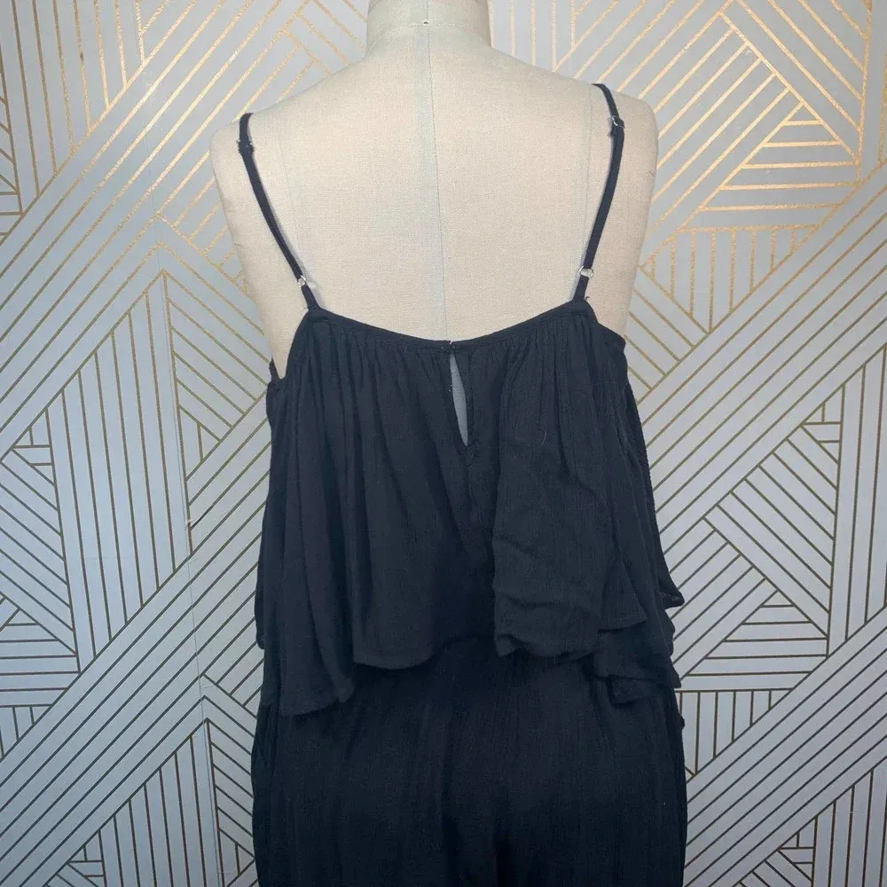 Mara Hoffman OfftheShoulder Crinkle Crepe‎ Jumpsuit - Image 10