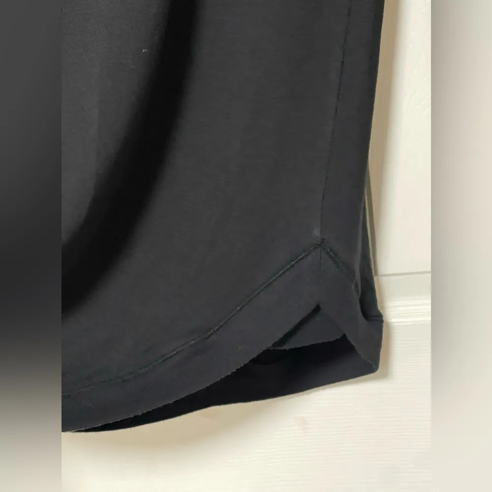 Athleta Women’s Recharge Sweatshirt Mini Long Sleeve Black Dress Size S - Image 5