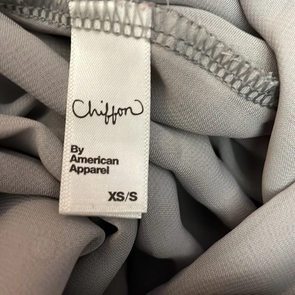 Chiffon by  Gray with Yellow Polka Dot Flare Mini Skirt XS*flaw* - Image 7