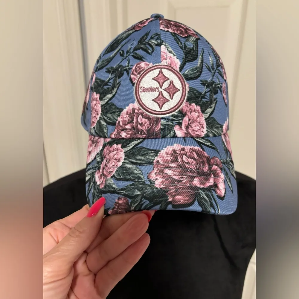 New Pittsburgh Steelers '47 Women's Peony Clean Up Adjustable Hat - Image 2