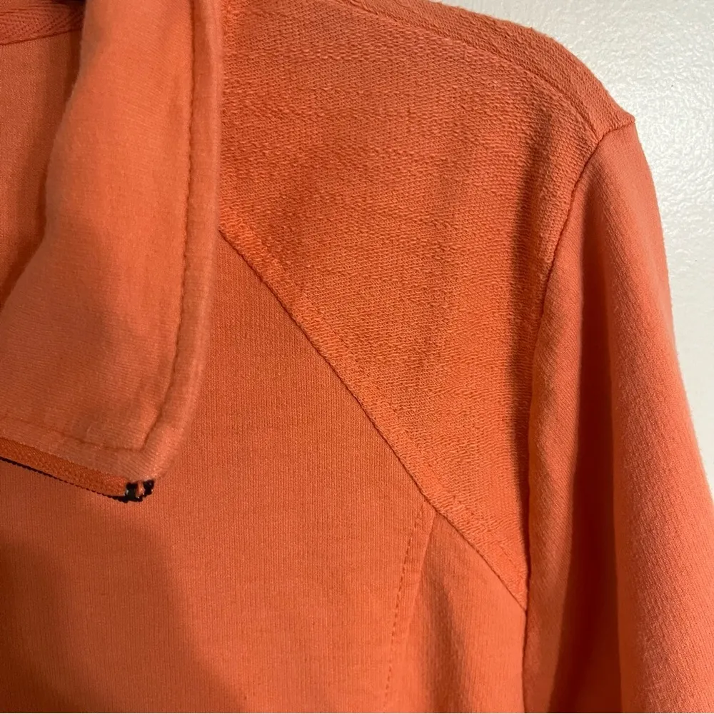 Women’s Coral Bay Energy Full Zip Cuff Sleeve Sweatshirt Size 1X Orange Color - Image 7