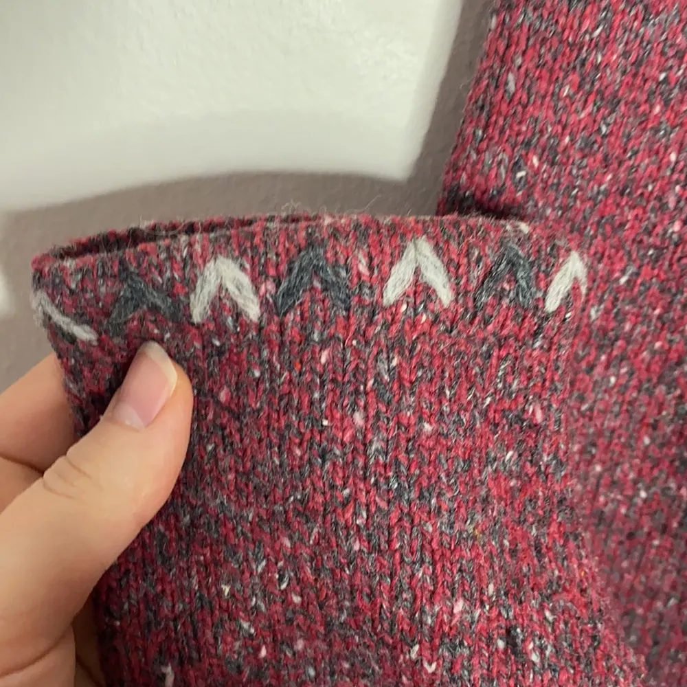 Woolrich vintage Ruby speckled wool blend buttoned cardigan size S - Image 7