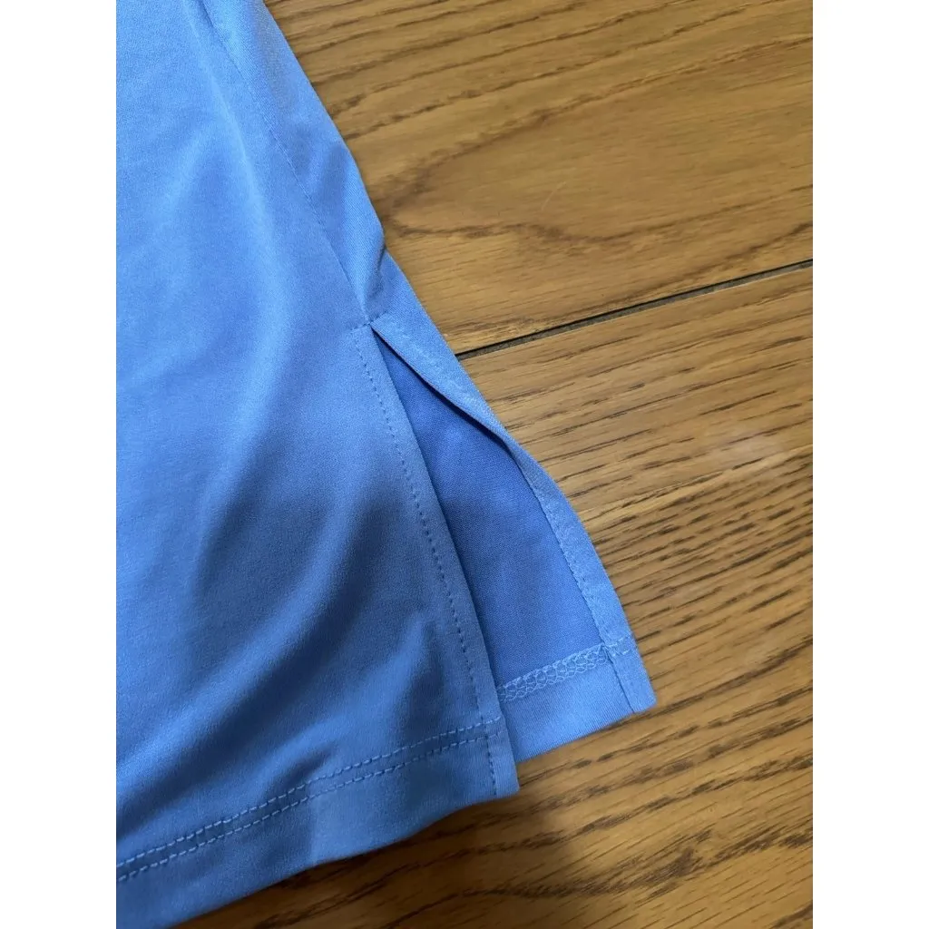 Susan Graver Modern Essentials Size US XL Blue Liquid Knit Tunic Top Stretch - Image 5