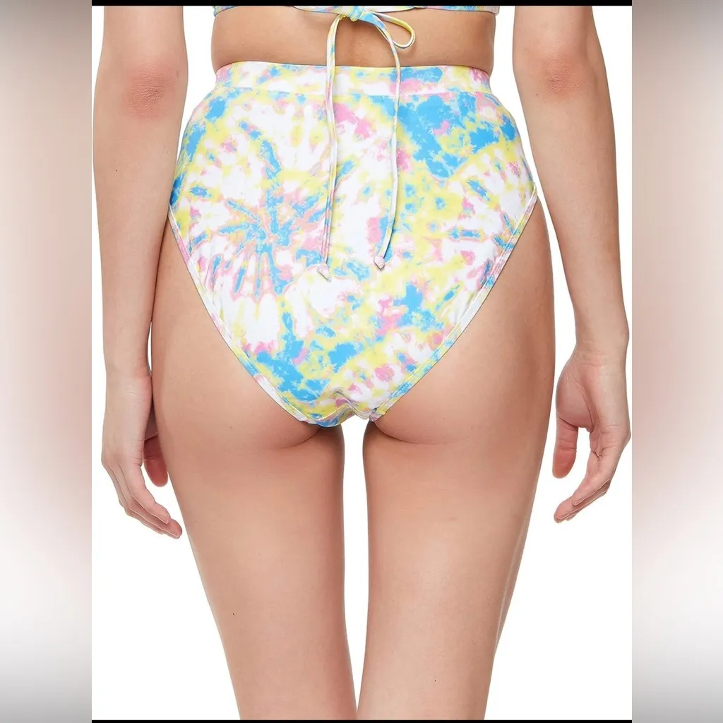 Jessica Simpson Women’s Tie-Dye Swim Bathing Bikini Set - Image 3