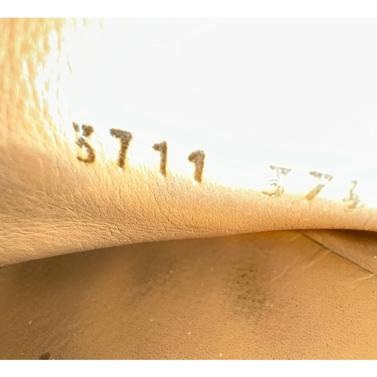 PRADA Driving Moccasins Beige Suede Rubber Sole Silver Buckle Women's size 7.5 - Image 8