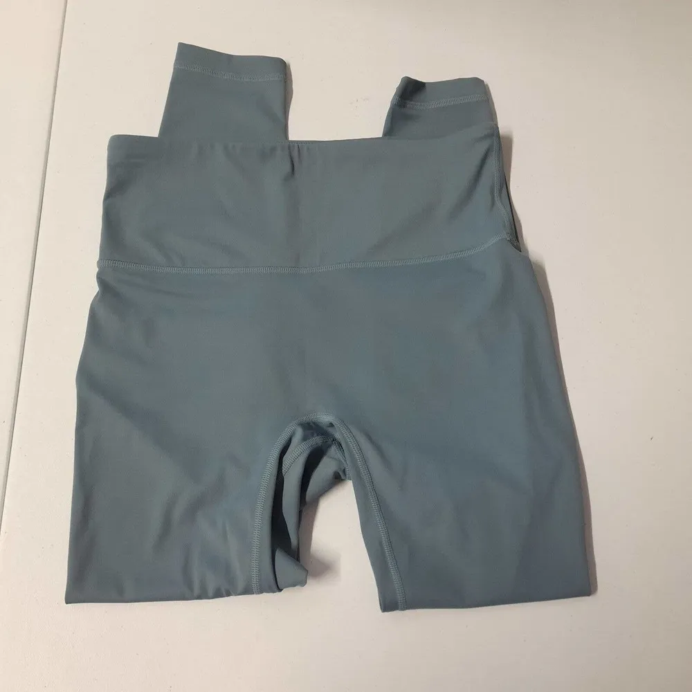 Ama Larsi Leggings Womens Size XL Gray Stretch Athletic Activewear Yoga Ladies - Image 6