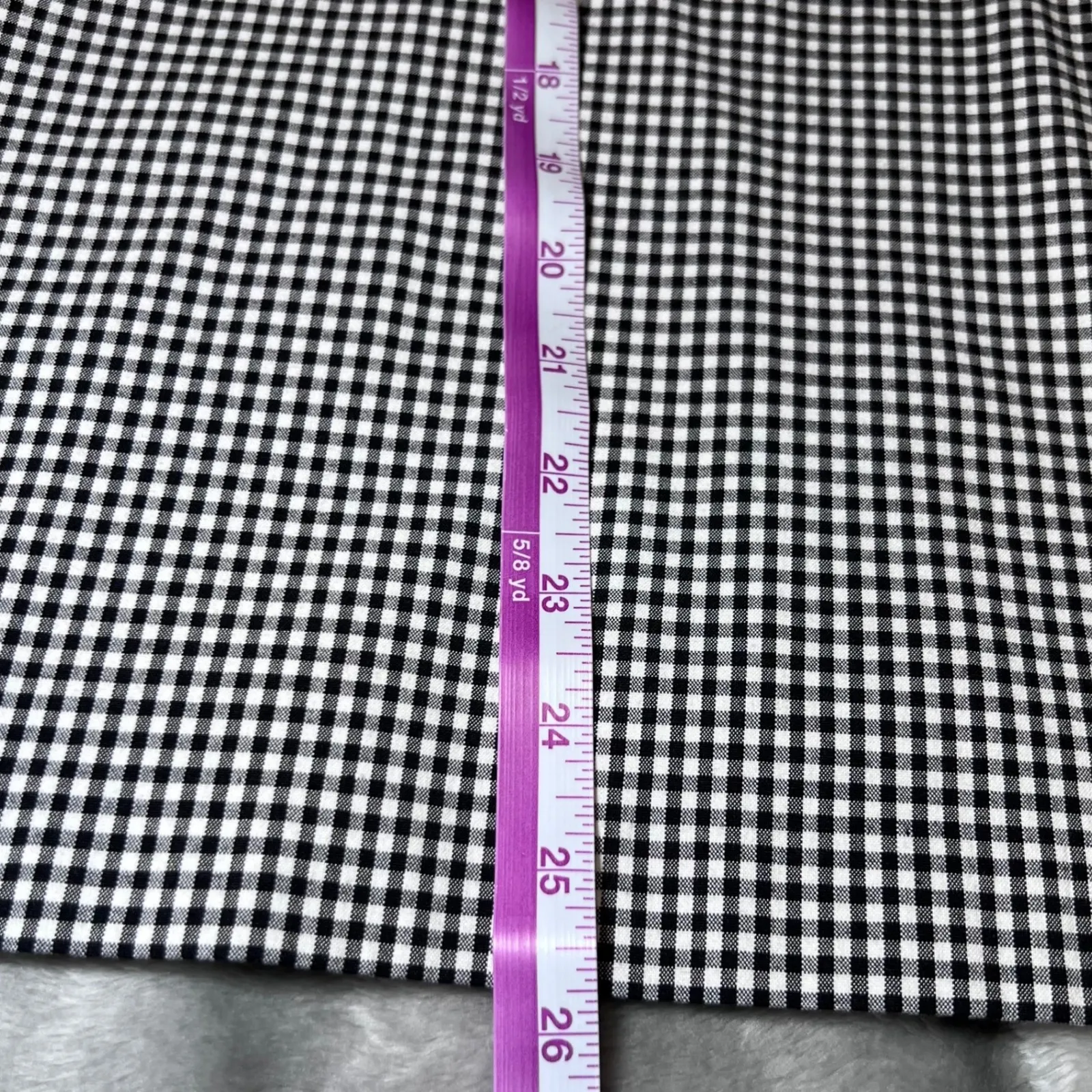 Alfred Dunner Floral Embroidered Button Up Shirt Under Shirt Womens 12 Gingham - Image 9