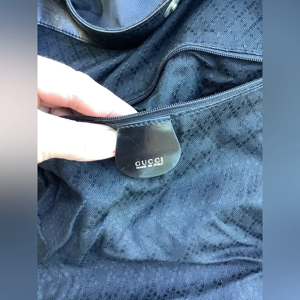 GUCCI BAMBOO handle nylon bag 🎋🎋🎋 - Image 8