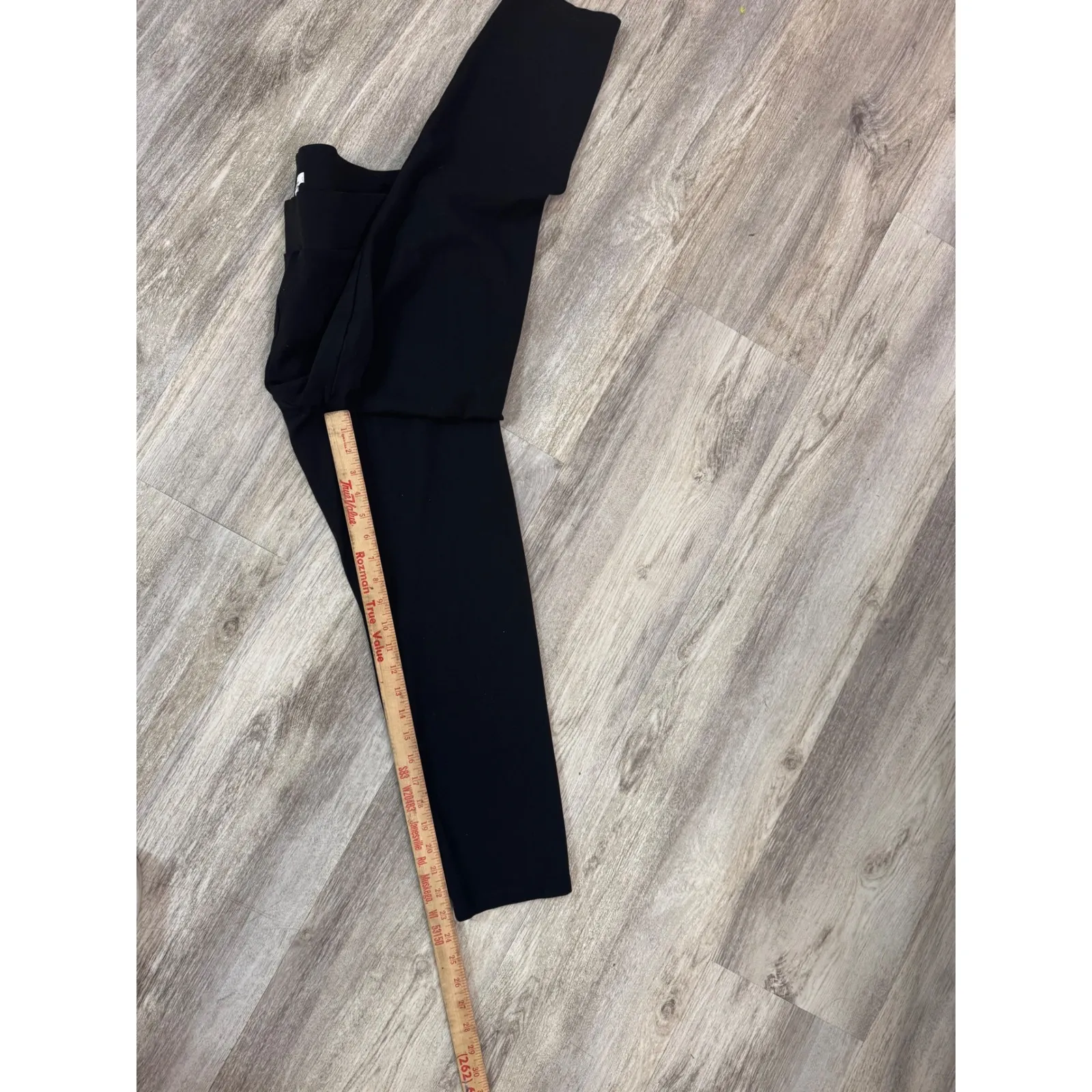 Daily Ritual Black Pointe Leggings High Waist Stretch XXL‎ - Image 6