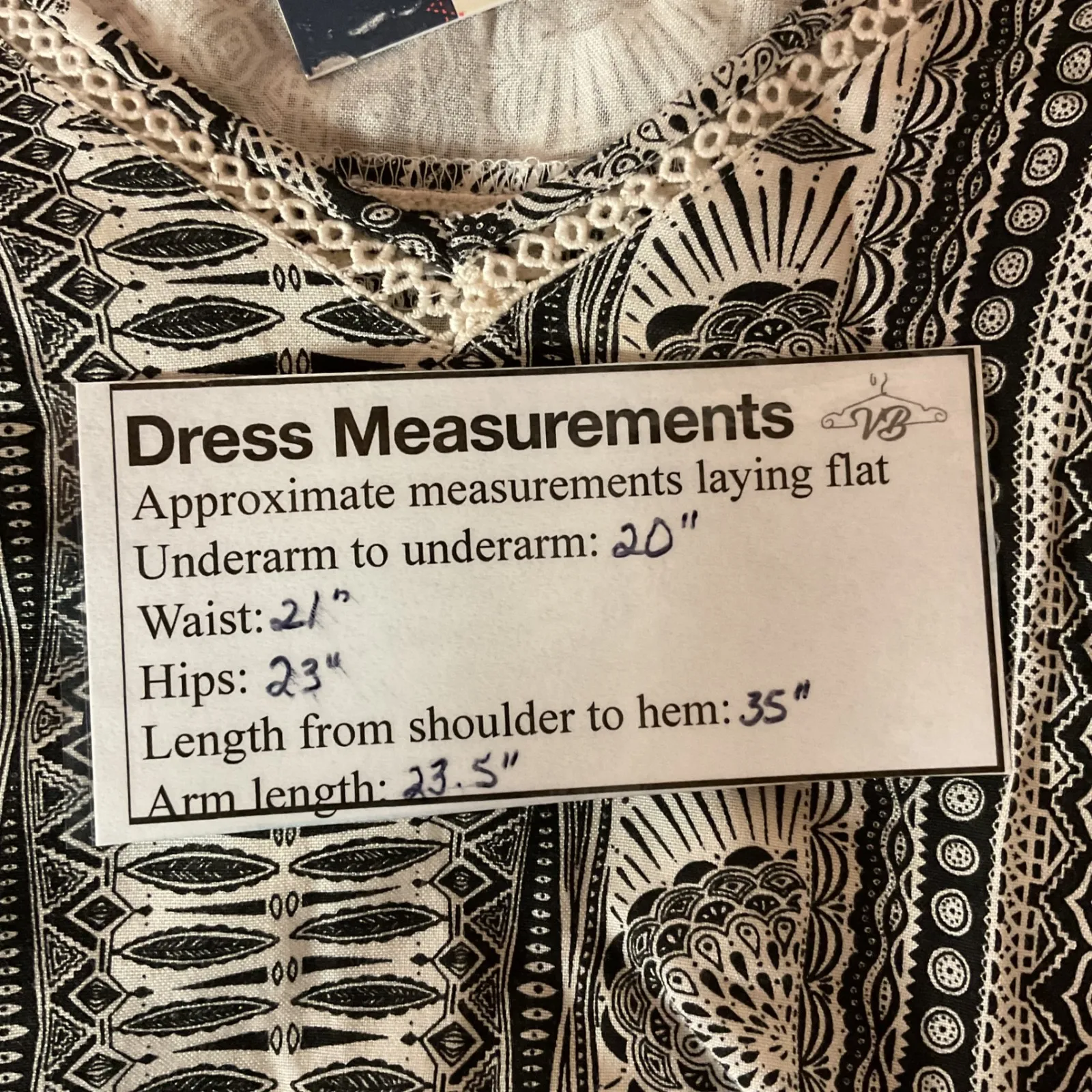 Roxy April‎ Morning Long Sleeve V Neck Boho Pullover Mini Dress Size Medium NWT - Image 11