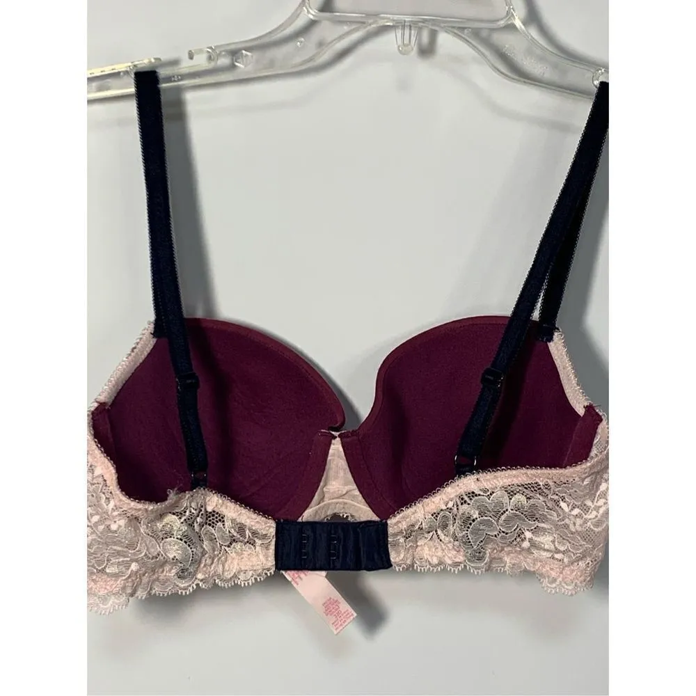 Victoria’s Secret dream angels lined Demi bra, size 32D - Image 3