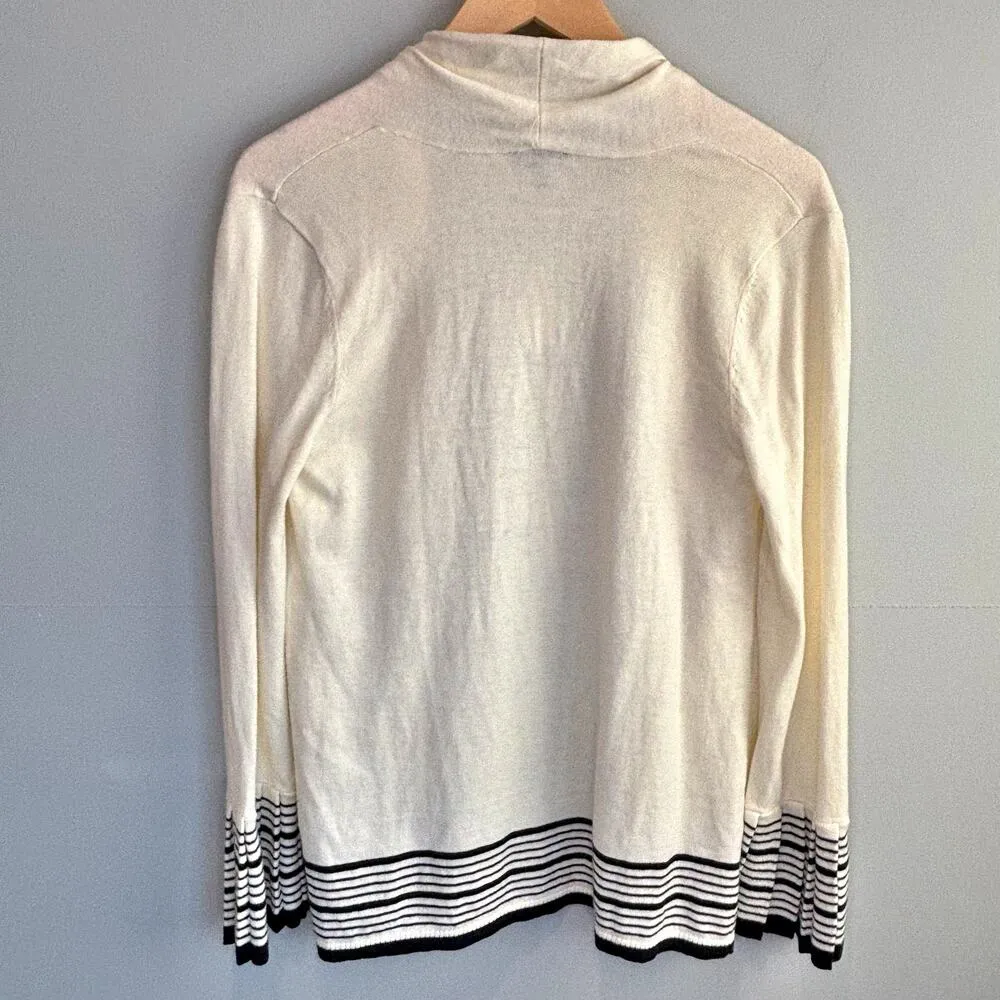 Talbots NWT Open Front Long Length Cardigan Sweater - size Small - Image 3