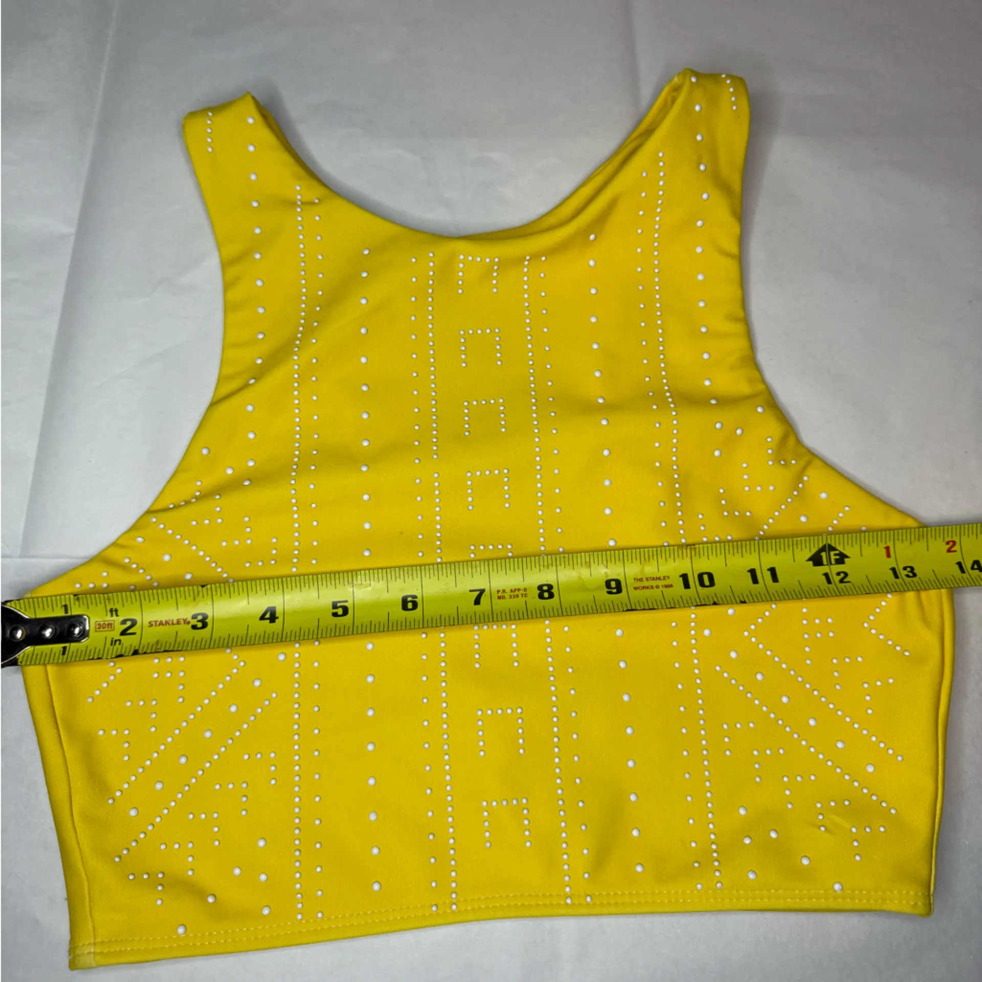 Beach Riot Sport Poppy High Neck Studded Crop Top Sports Bras - Image 5