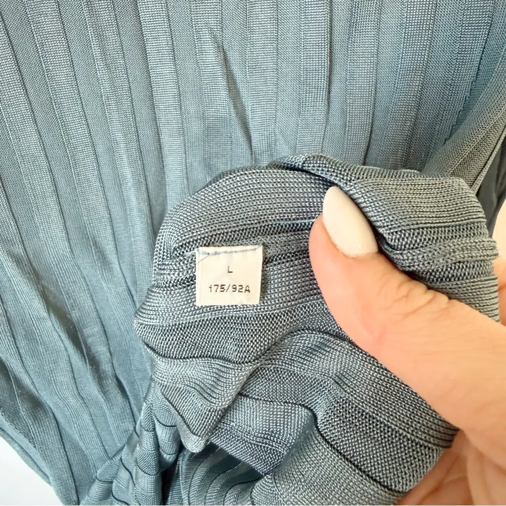 Acne Studios Fitted Turtleneck Sweater Top Sz L - Image 4