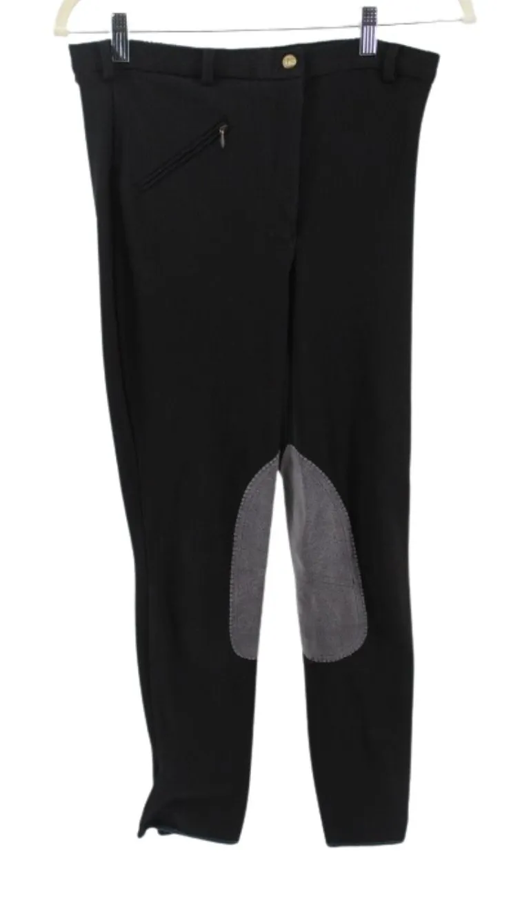 TuffRider Equestrian Low-Rise Black Breeches | Women's | Riding Pants NO SIZE - Image 1