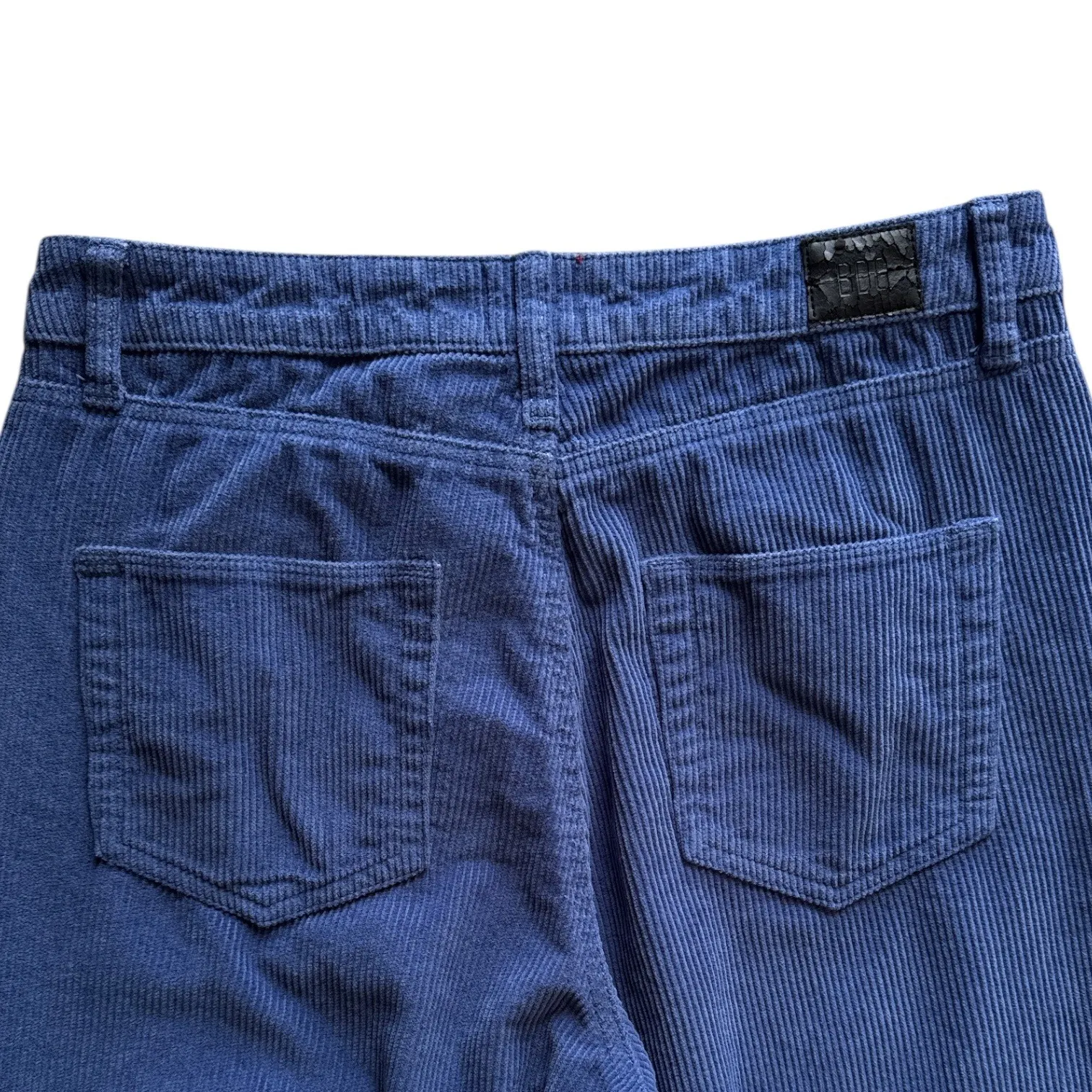 BDG Mom High-Rise Corduroy Pants‎ Blue Cotton Blend Casual Comfort Size 30 - Image 4