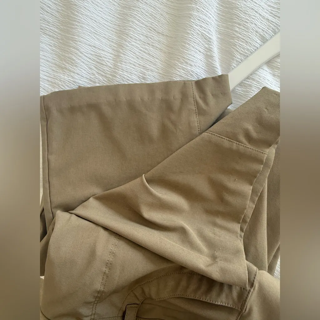 Patagonia Women's Quandary Pants Tan Khaki Activewear Outdoor Pants Size 14 - Image 11