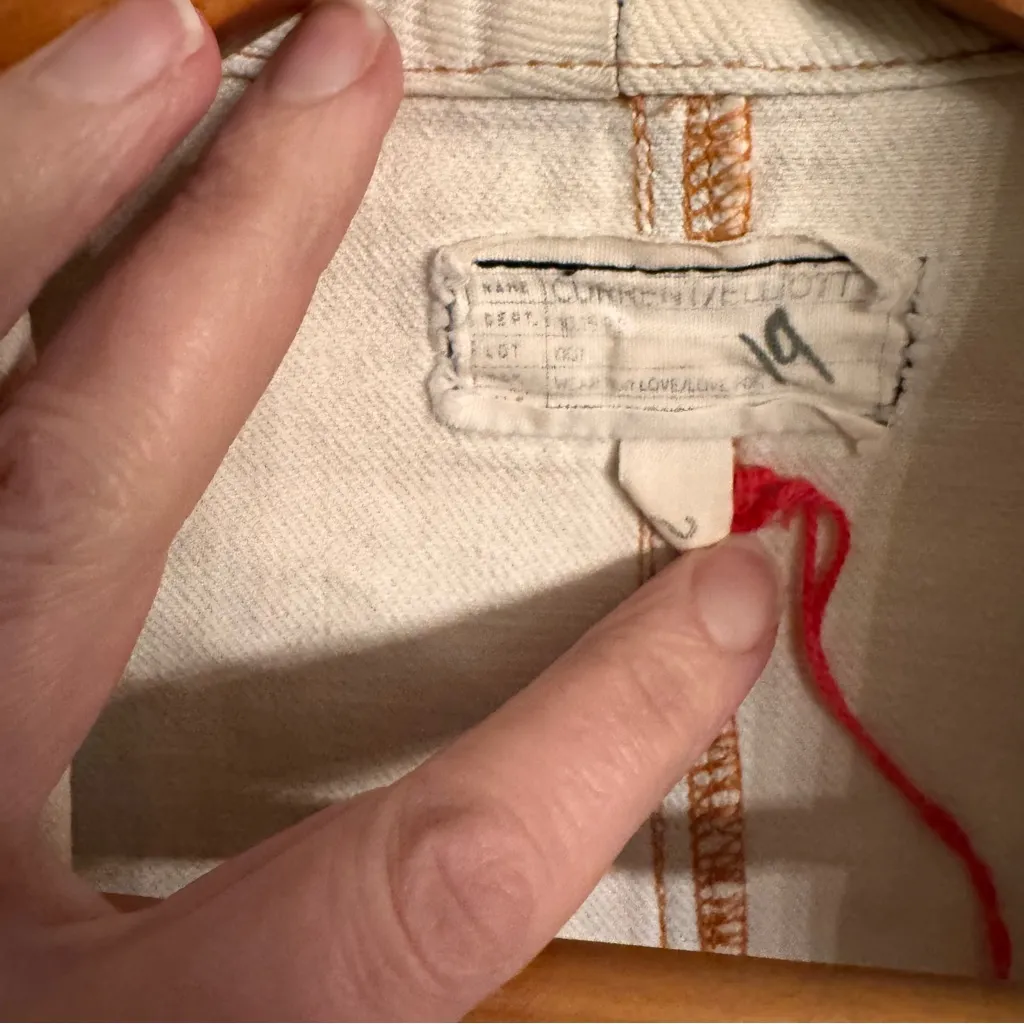 CURRENT ELLIOT Military Style Denim Jacket - Image 6