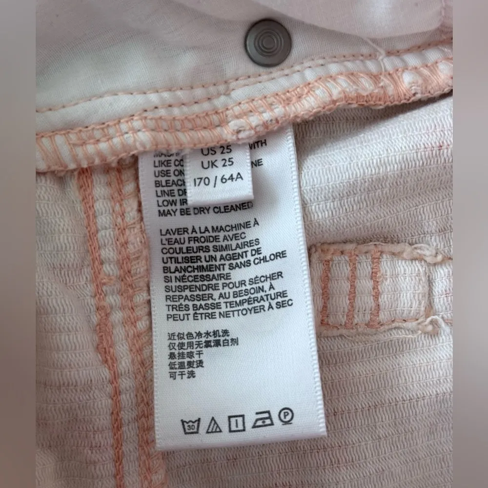 Urban Outfitters BDG Corduroy Striped Floral Pants Size 25 - Image 7