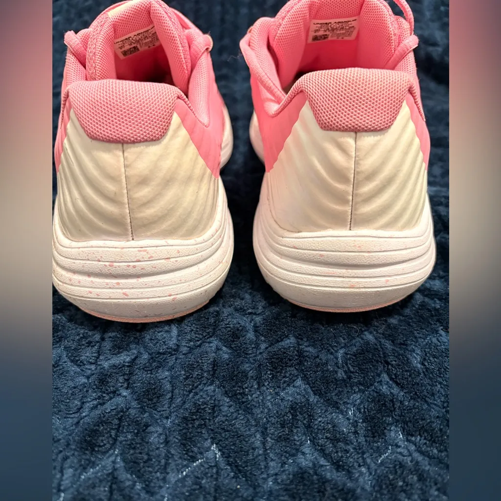 Under Armour CGS Outhustle Pink/White-Rose Blanc - Image 4