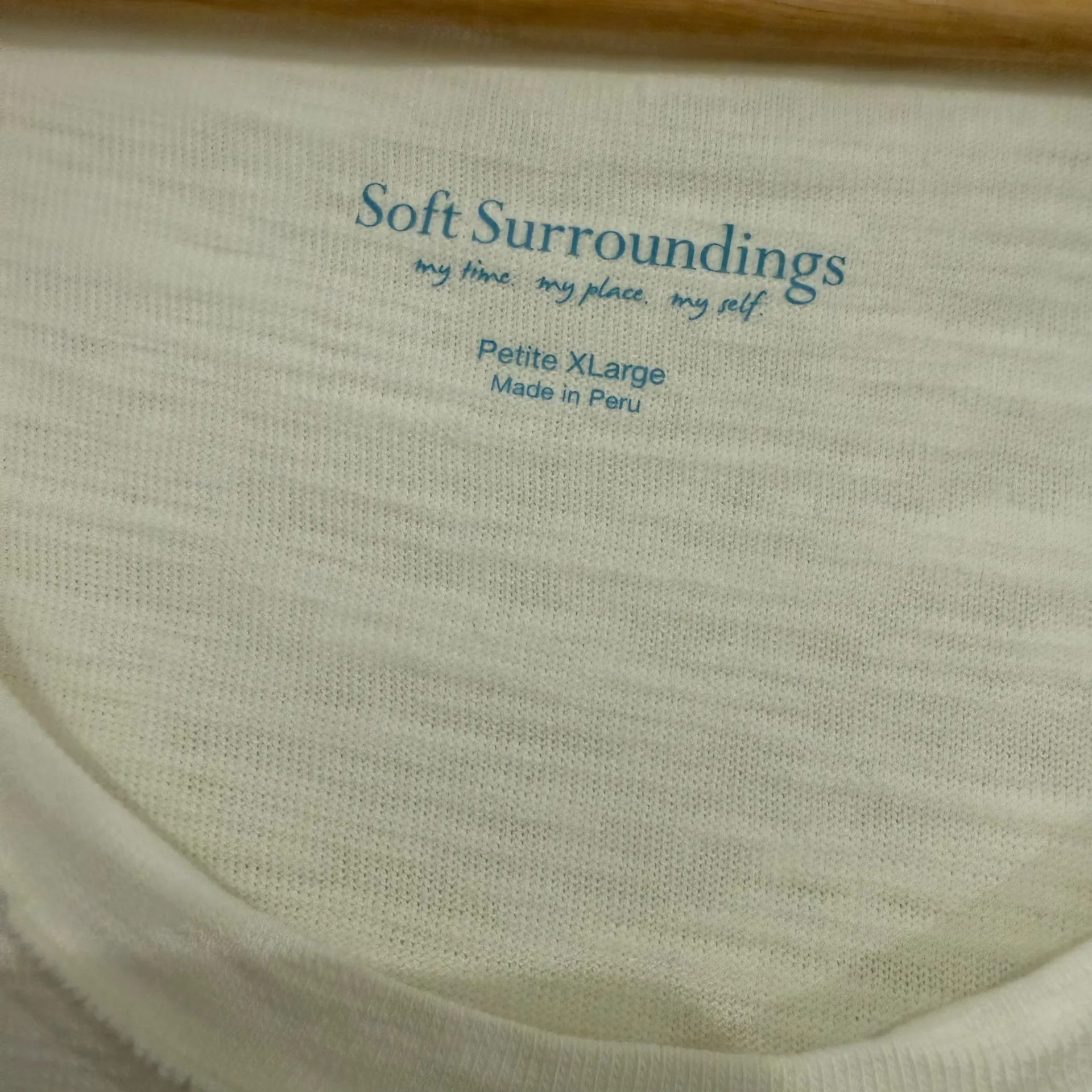 Soft Surroundings Ivory-Soft White Tunic Shirt  Dress 100% Cotton Size XLP - Image 6