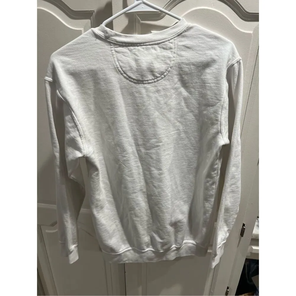 Sonic Drive-In Sweatshirt White Comfort Colors Crewneck Size S 80s Style Promo - Image 4