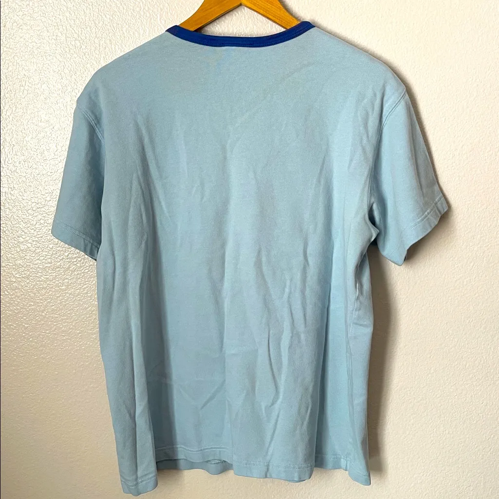 Vintage Y2K Disney Parks Disneyland embroidered Tinkerbell 1955 graphic tee L - Image 6