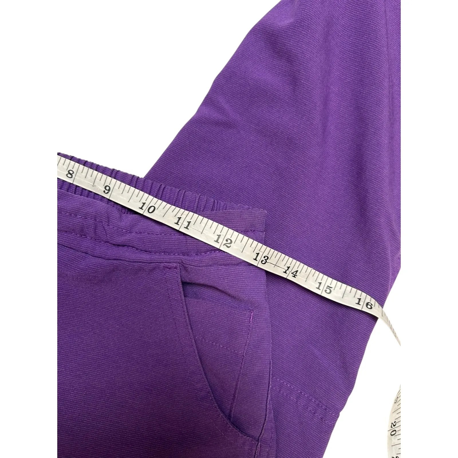 FIGS YOLA Skinny Scrub Pants Women's XXS • Ultra Violet Purple - Image 6