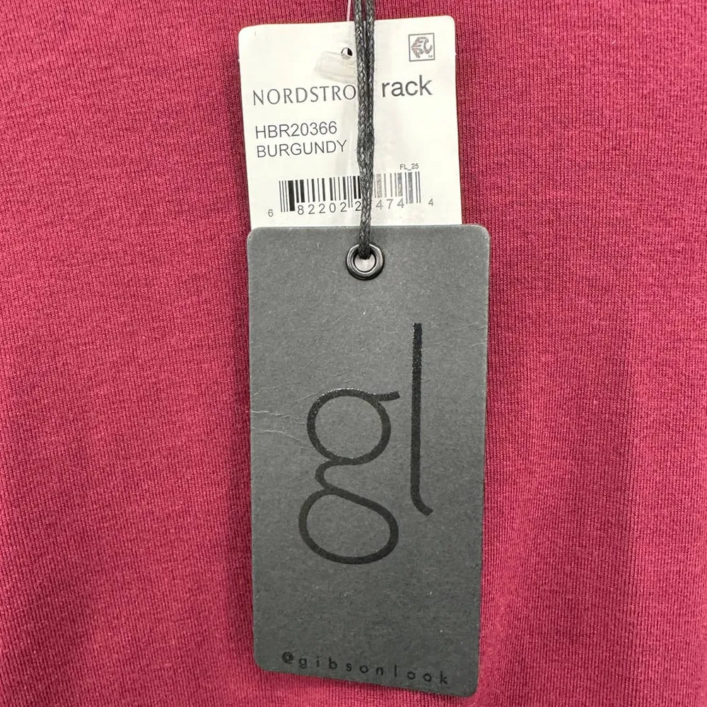 Gibsonlook by Nordstrom | NWT | S | Burgundy Cut - Image 10