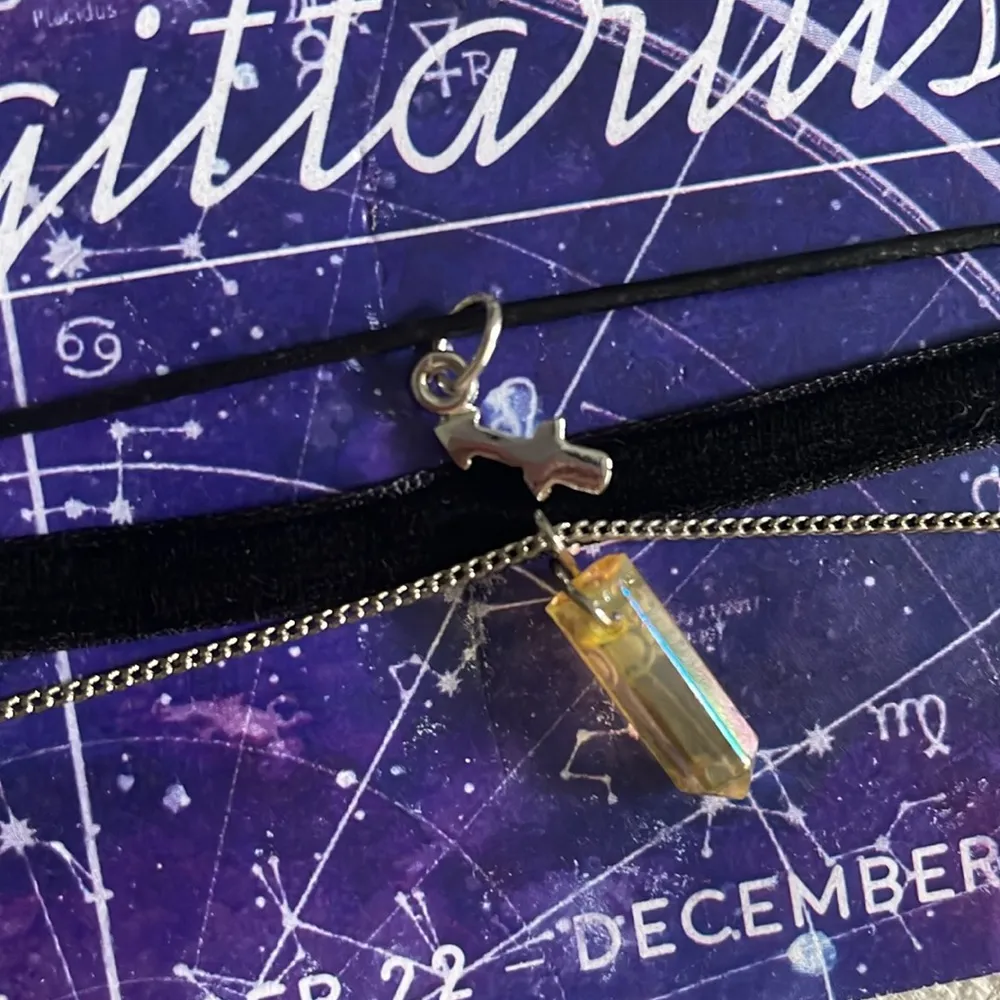 Sagittarius necklace set Gold - Image 2