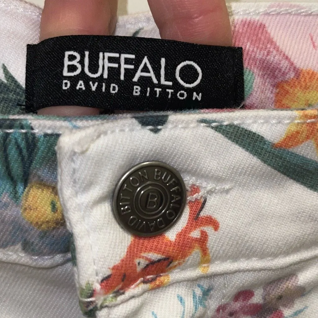 Buffalo Ladies High Rise Betty Botanical Skinny Ankle Jeans Multicolor Size 6/28 - Image 5