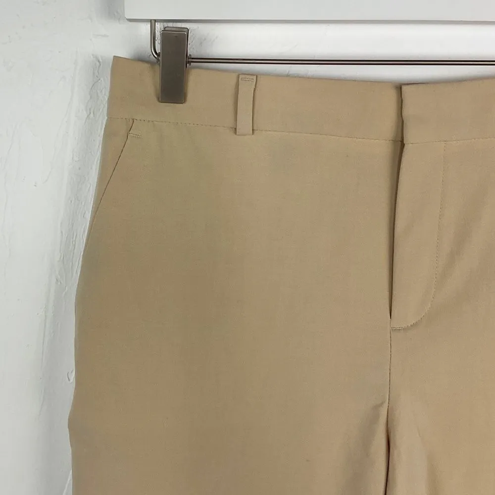 Banana Republic Factory Beige Khaki Bermuda Shorts 6 NWT - Image 2