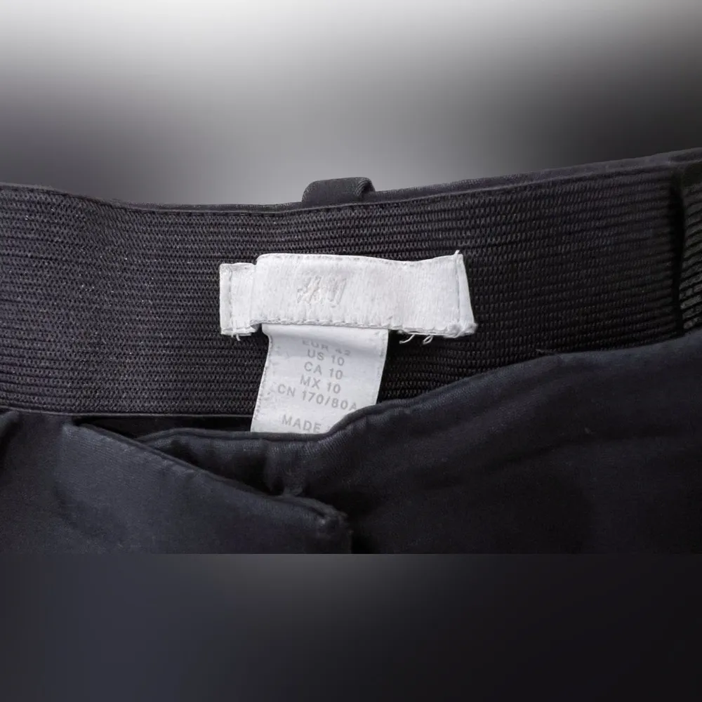 Women navy H&M ankle length dress Pants slacks - Image 2