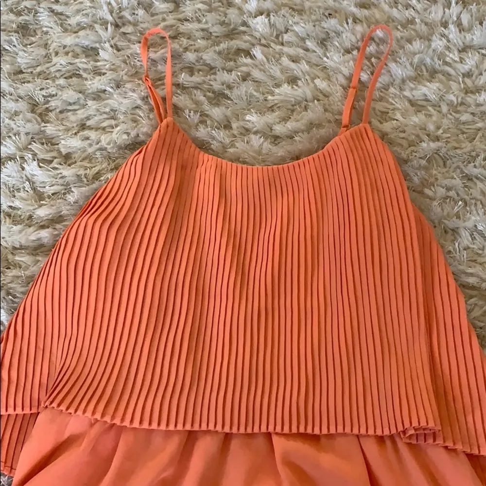 Fun Spring/Summer Dress Orange - Image 2
