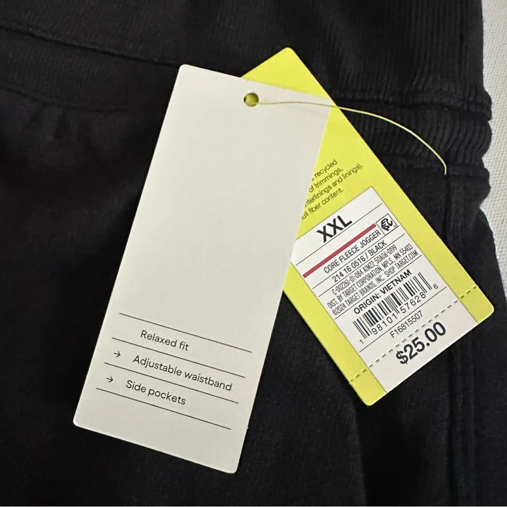 All in Motion Women's Fleece High-Rise Jogger Sweatpants Size XXL - Image 7