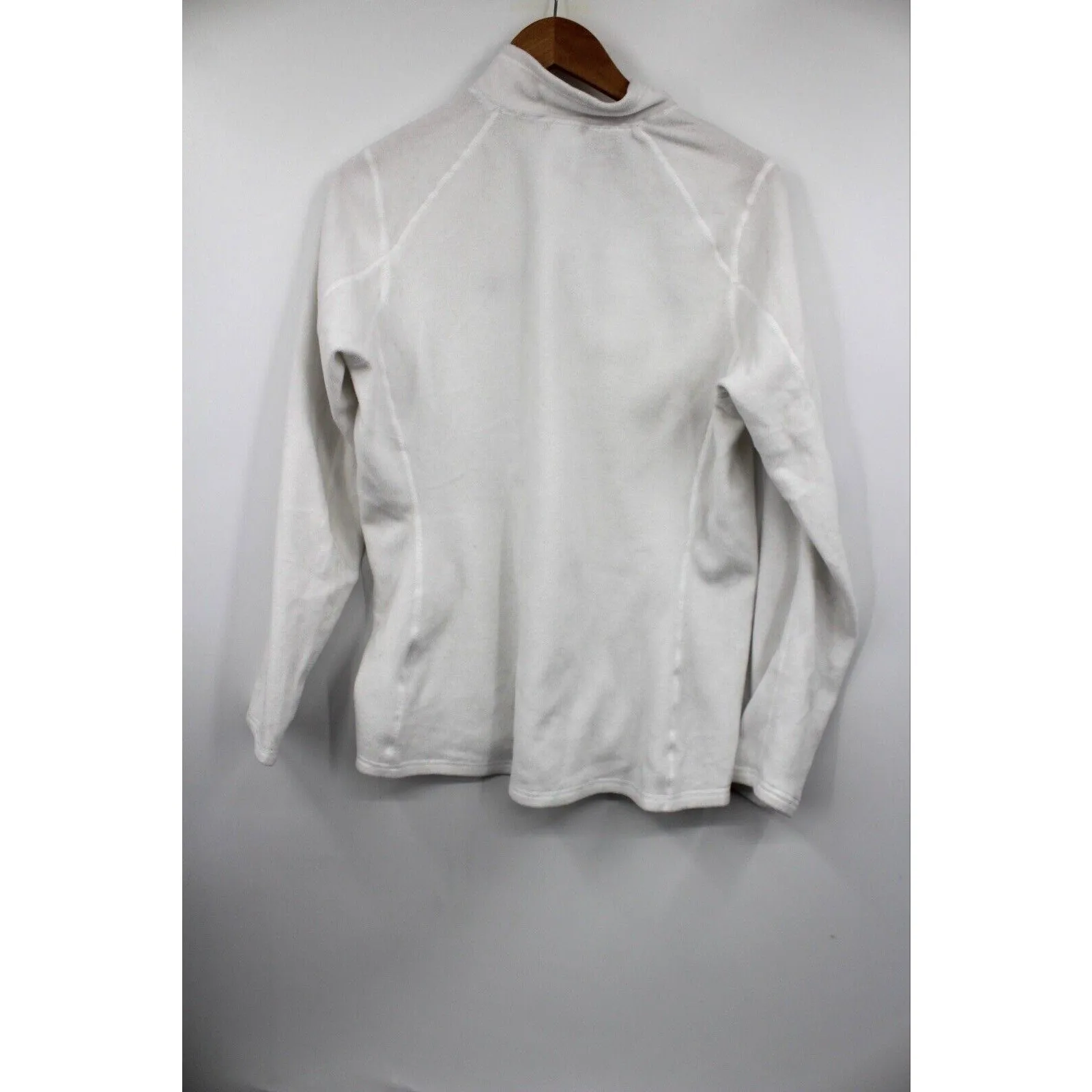 The North Face Jacket Womens Large‎ White Fleece Pullover Outdoor Sweater Ladies - Image 8