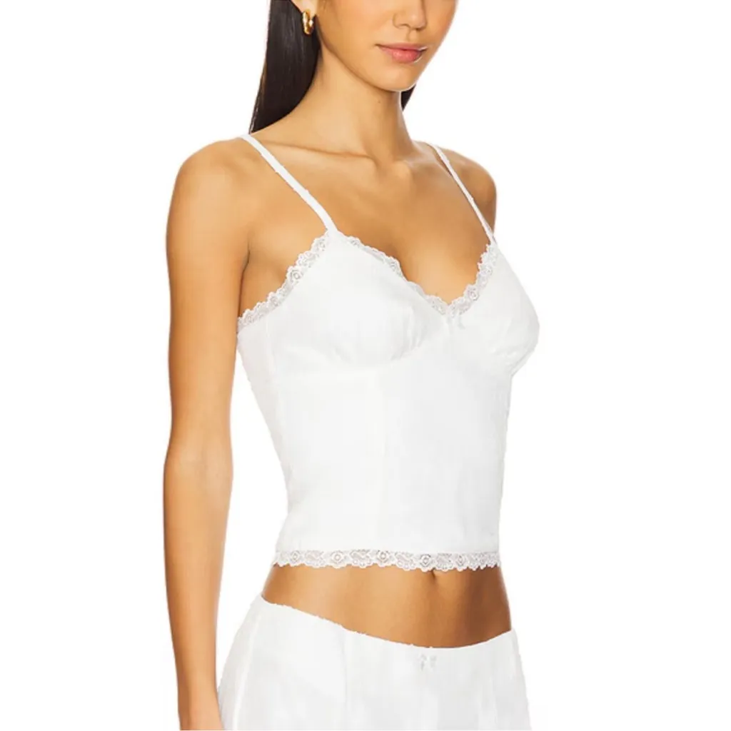 RUNAWAY THE LABEL - LARINA TOP - WHITE - Image 3