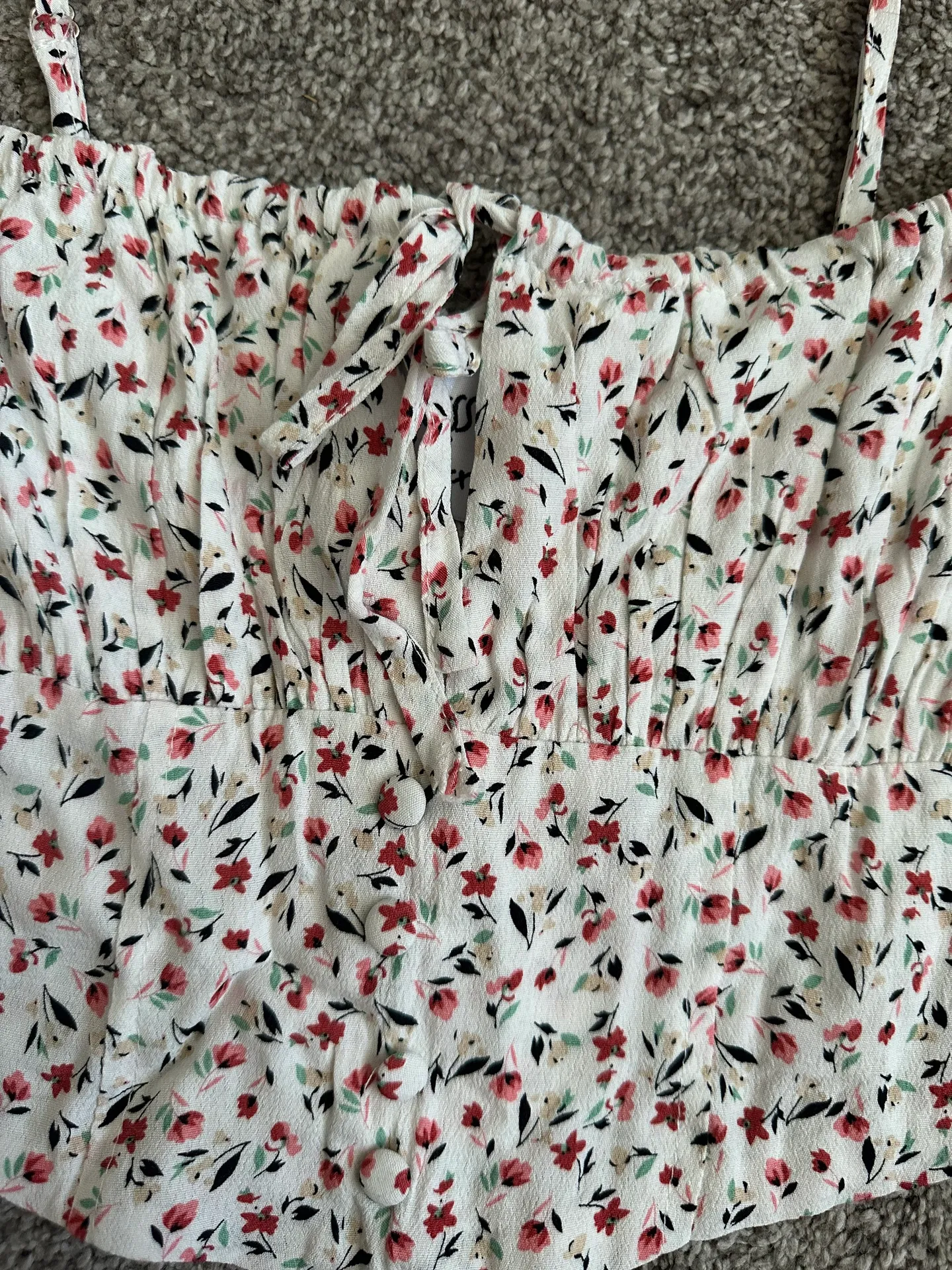 Floral Crop Top  - Image 2