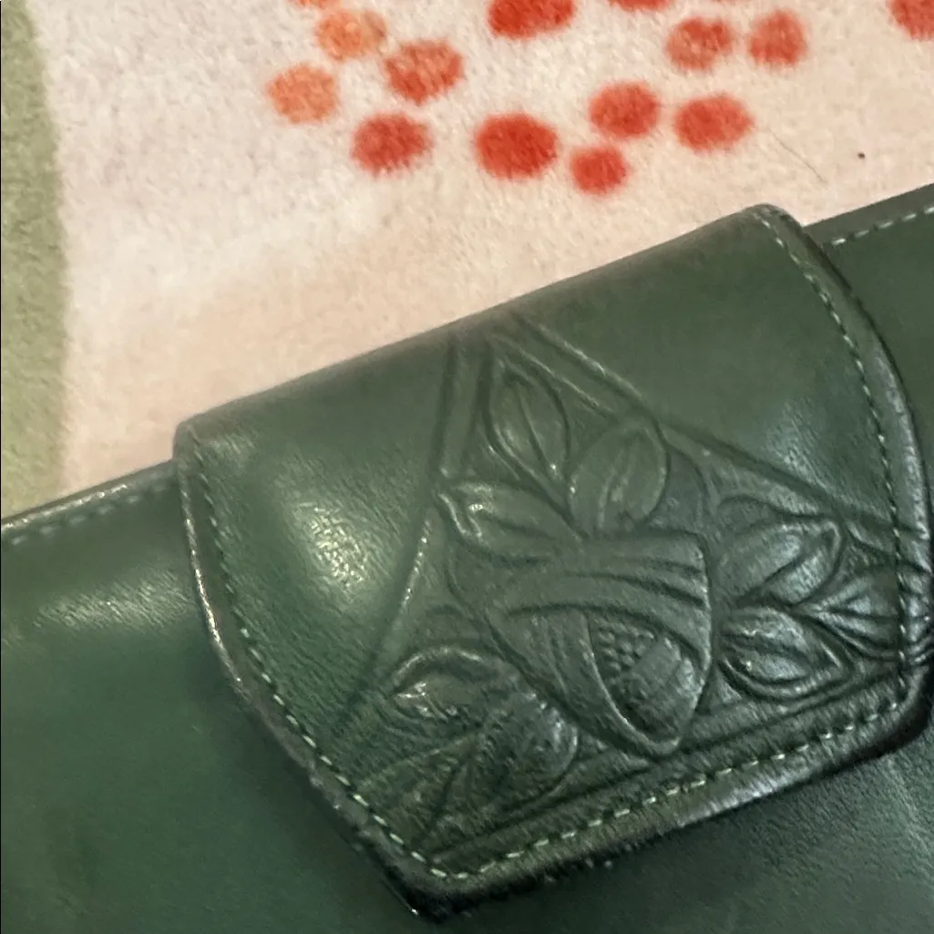 Rolfs Cowhide Leather Wallet‎ Green - Image 2