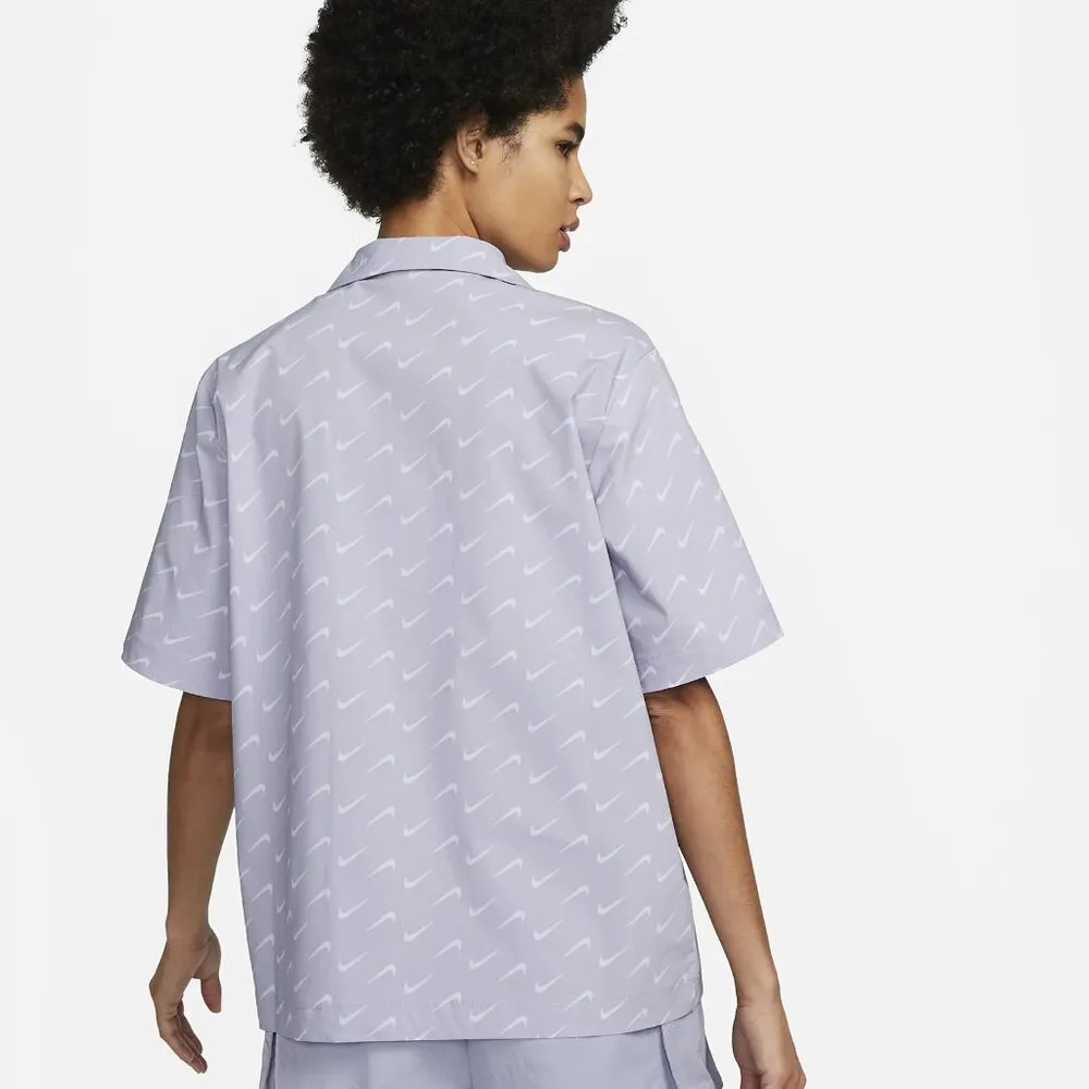 Nike Women's Sportswear Everyday Modern Oversize Button Shirt Size XL SKU#S2441 - Image 3