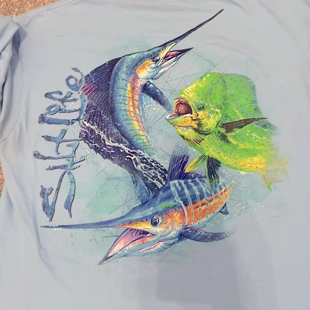 Salt Life Ladies long sleeve  Tee - Image 2