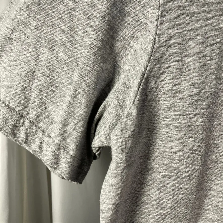 Adidas Indiana Hoosiers IU Amplifier Tee Shirt Gray XS New College Athleisure - Image 3