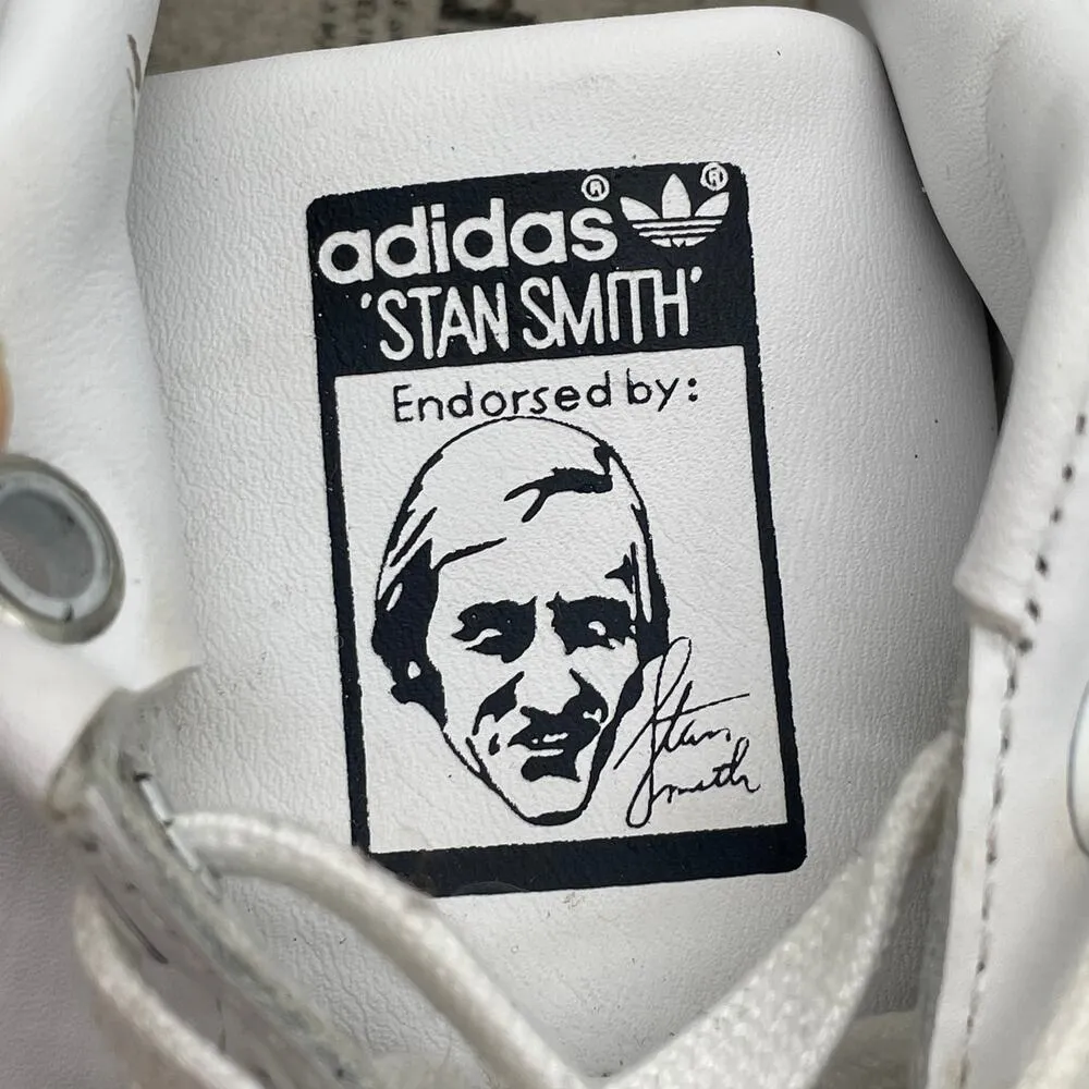 Adidas Stan Smith Shoes - Cloud White / Collegiate Navy / Cloud White - 6.5 - Image 11