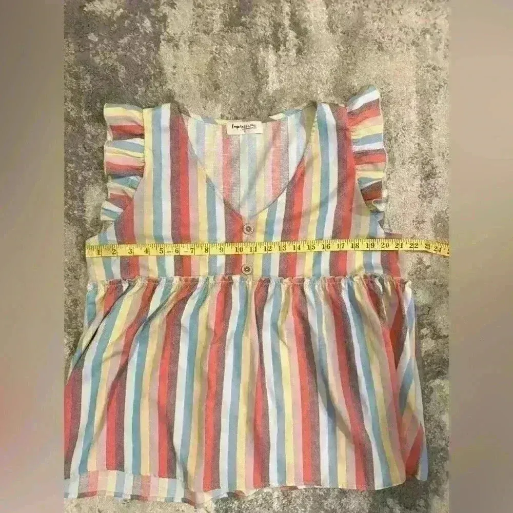 Women’s Striped Impressions Blouse - Image 5