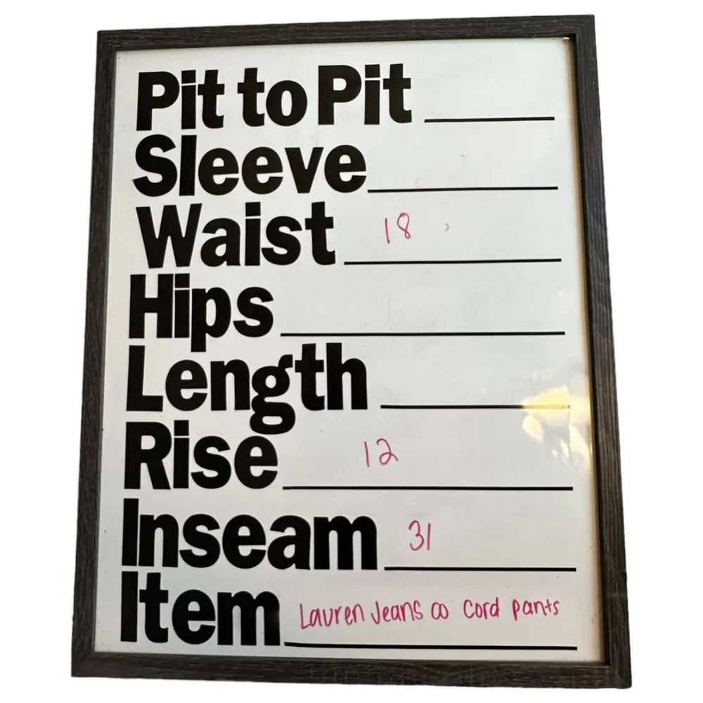 Lauren Jeans Co. Ralph Lauren Black Corduroy Straight Leg Pants Women's Size 14 - Image 5