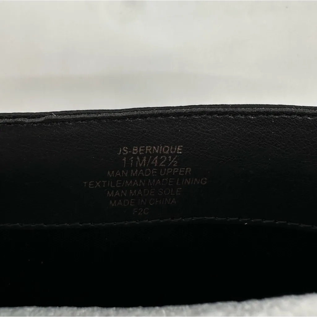 Jessica Simpson Bernique Black Faux Leather Studded Mid-Calf Boots size 11 NIB - Image 10