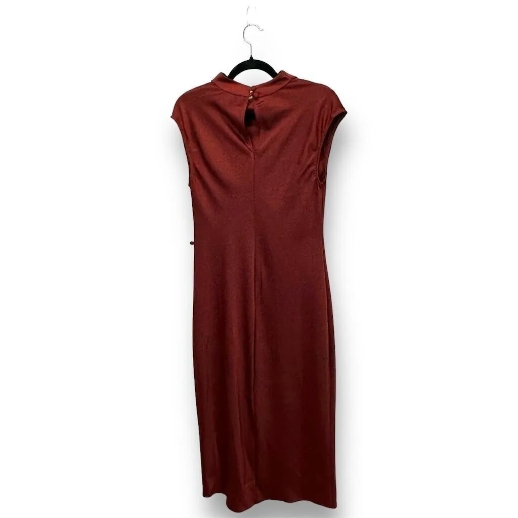 Premier Amour Red Cowl Neck Cap - Image 2